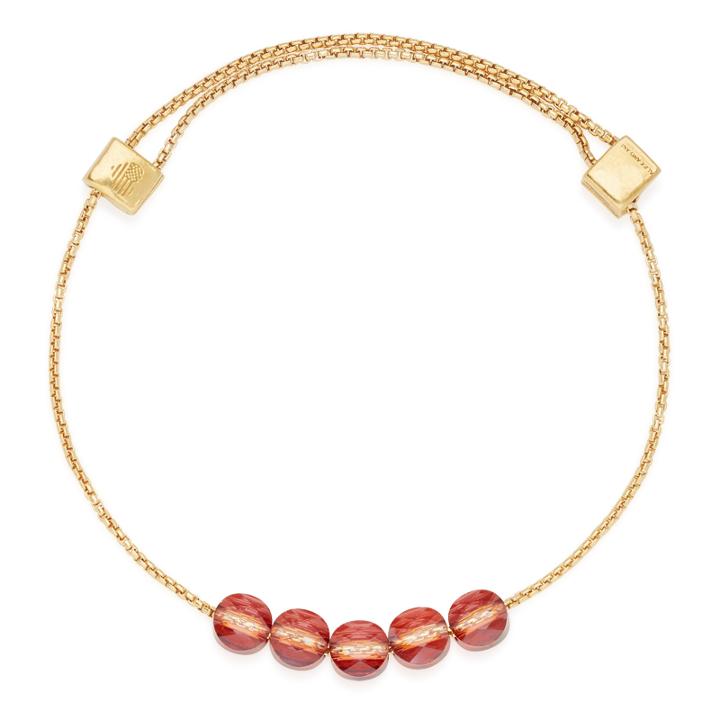 Alex And Ani Lava Expandable Bracelet With Swarovski® Crystals, 14kt Gold Plated