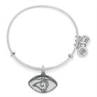 Alex And Ani Saint Louis Rams Football Charm Bangle, Rafaelian Silver Finish