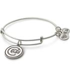 Alex And Ani Chicago Cubs™ Cap Logo Charm Bangle, Rafaelian Silver Finish
