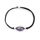 Alex And Ani Baltimore Ravens Pull Cord Bracelet, Sterling Silver