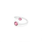 Alex And Ani October Ring Wrap With Swarovski® Crystals, Sterling Silver