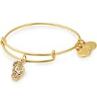 Alex And Ani Tiger Color Infusion Charm Bangle, Shiny Gold Finish
