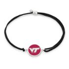 Alex And Ani Virginia Tech Pull Cord Bracelet, Sterling Silver