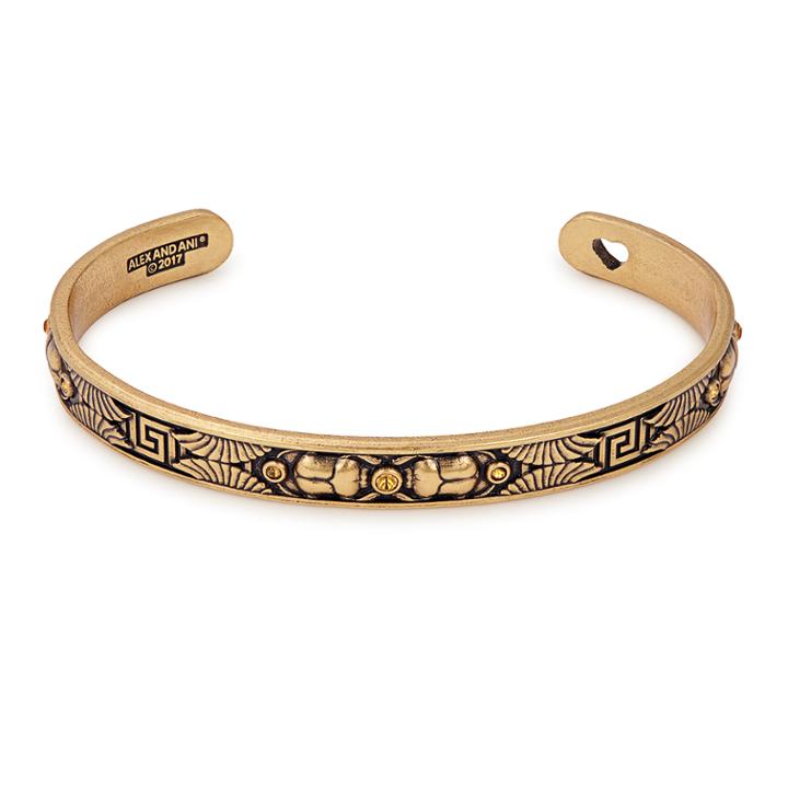 Alex And Ani Scarab Cuff, Rafaelian Gold Finish