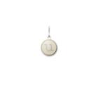 Alex And Ani Initial U Necklace Charm, Sterling Silver
