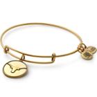 Alex And Ani University Of Texas  Logo Charm Bangle, Rafaelian Gold Finish