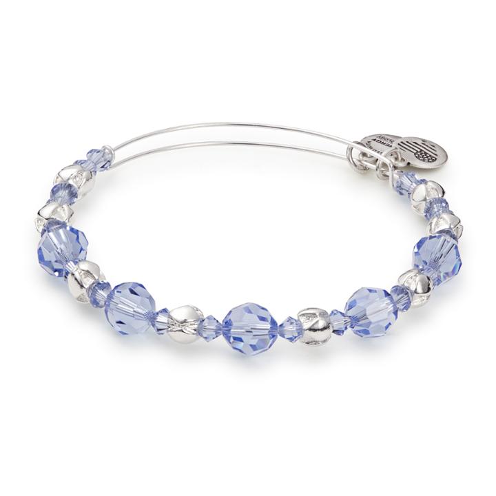 Alex And Ani Rain Beaded Bangle With Swarovski® Crystals