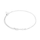 Alex And Ani Arrow Pull Chain Bracelet, Sterling Silver