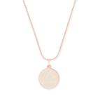 Alex And Ani Be Yourself Expandable Necklace Peacelove Foundation, Shiny Rose Gold Finish