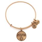 Alex And Ani New Orleans Saints Logo Charm Bangle