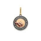 Alex And Ani Liberty Copper | Carry Light™ 14kt Gold Center Necklace Charm, Medium, 14kt Gold Filled