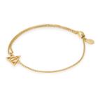 Alex And Ani Harry Potter  Deathly Hallows  Pull Chain Bracelet, 14kt Gold Plated