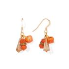 Alex And Ani Sunset Spring Meadow Drop Earrings, Rafaelian Gold Finish