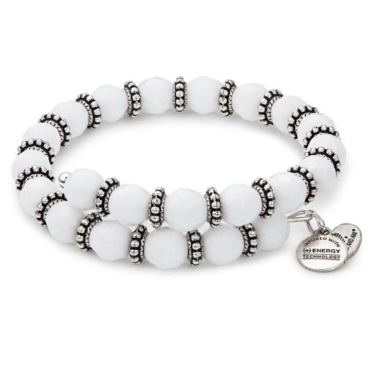 Alex And Ani Cloud Spirit Wrap, Rafaelian Silver Finish