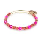 Alex And Ani Dragonfruit Coral Beaded Bangle, Rafaelian Gold Finish