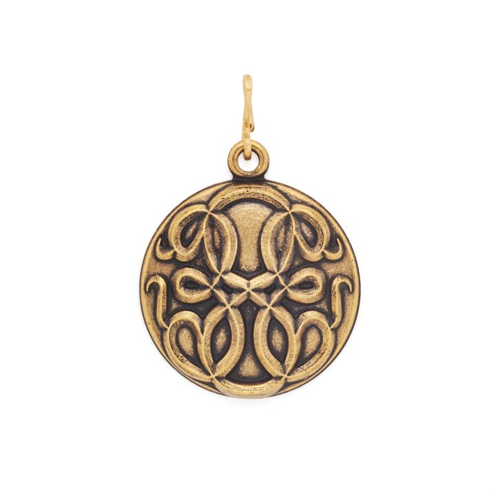 Alex And Ani Path Of Life Necklace Charm Rafaelian Gold Finish