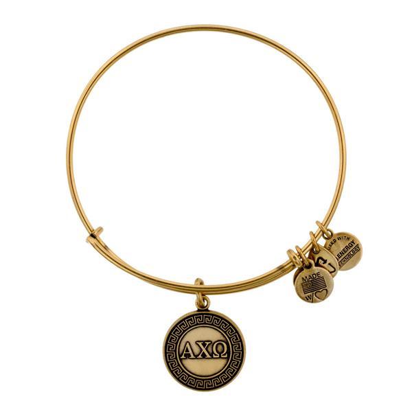 Alex And Ani Alpha Chi Omega Charm Bangle
