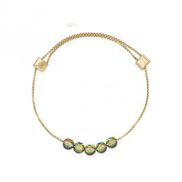 Alex And Ani Mermaid Expandable Bracelet With Swarovski® Crystals, 14kt Gold Plated