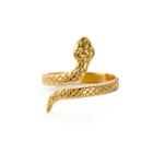 Alex And Ani Snake Ring Wrap, 14kt Gold Plated