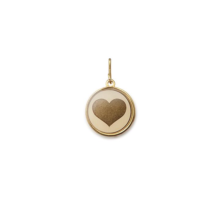 Alex And Ani Heart Necklace Charm, 14kt Gold Plated Sterling Silver