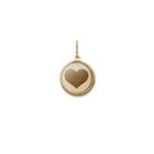 Alex And Ani Heart Necklace Charm, 14kt Gold Plated Sterling Silver