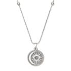 Alex And Ani Cosmic Balance Color Infusion Expandable Necklace, Shiny Silver Finish