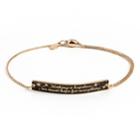 Alex And Ani Disney  Nothing Is Hopeless Pull Chain Bracelet, 14kt Gold Plated