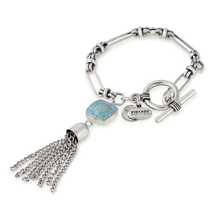 Alex And Ani Bohemian Bracelet, Rafaelian Silver Finish