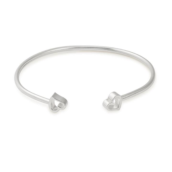 Alex And Ani Heart Precious Cuff, Sterling Silver