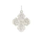 Alex And Ani Four Way Cross Necklace Charm, Large, Sterling Silver