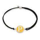 Alex And Ani Pittsburgh Pirates™ Pull Cord Bracelet, Sterling Silver