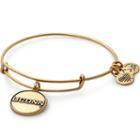 Alex And Ani University Of Connecticut  Logo Charm Bangle, Rafaelian Gold Finish