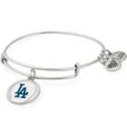 Alex And Ani Los Angeles Dodgers Color Infusion Charm Bangle, Rafaelian Silver Finish