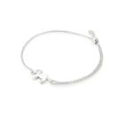 Alex And Ani Elephant Pull Chain Bracelet, Sterling Silver