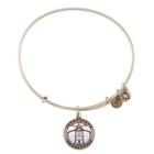 Alex And Ani Edgartown Lighthouse Charm Bangle, Rafaelian Silver Finish