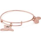 Alex And Ani Oh Deer Charm Bangle Online Exclusive, Shiny Rose Gold Finish