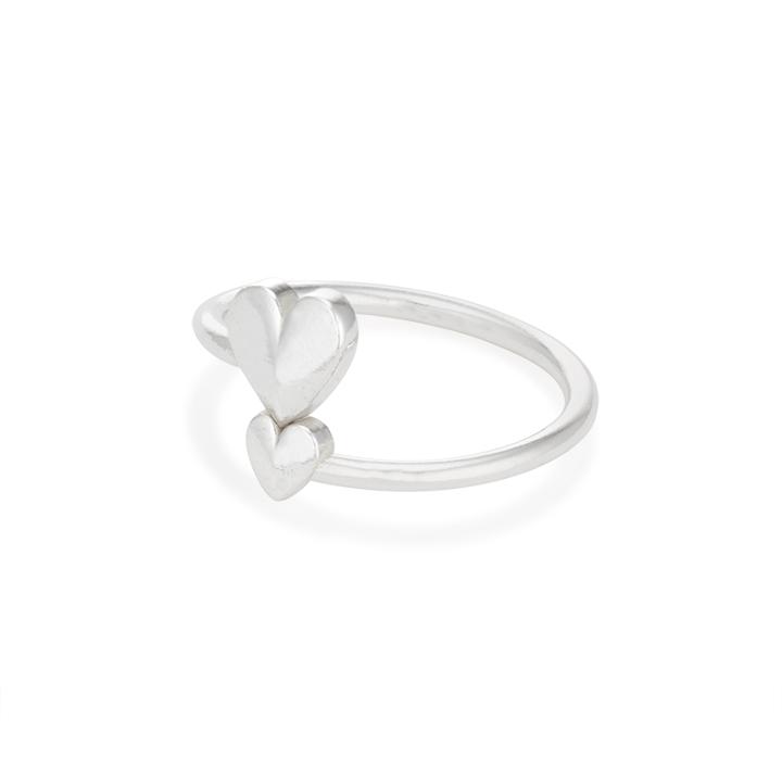 Alex And Ani Romance Heart Ring Wrap, Sterling Silver