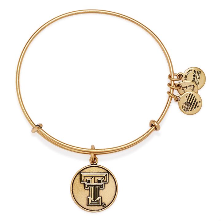 Alex And Ani Texas Tech University Logo Charm Bangle