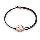 Alex And Ani Cosmic Love Pull Cord Bracelet, 14kt Rose Gold Plated