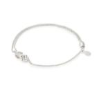 Alex And Ani Pineapple Pull Chain Bracelet, Sterling Silver