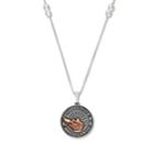 Alex And Ani Liberty Copper Carry Light  Necklace, Medium, Sterling Silver