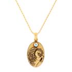 Alex And Ani Pegasus Expandable Necklace, Rafaelian Gold Finish