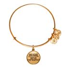 Alex And Ani It's Not A Sprint Charm Bangle, Rafaelian Gold Finish