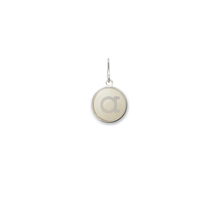 Alex And Ani Initial A Necklace Charm, Sterling Silver