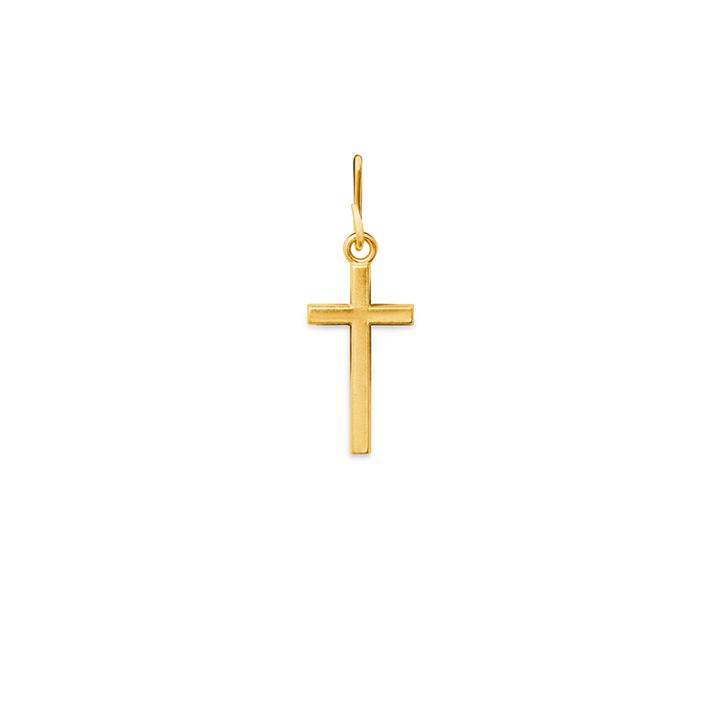 Alex And Ani Cross Necklace Charm, 14kt Gold Plated Sterling Silver