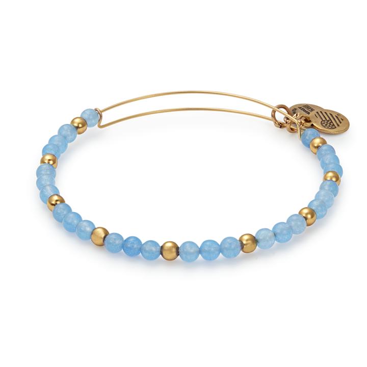 Alex And Ani Hydrangea Beaded Bangle