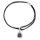 Alex And Ani Healing Love Pull Cord Bracelet, Rafaelian Silver Finish
