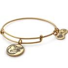 Alex And Ani Baltimore Orioles  Cap Logo Charm Bangle, Rafaelian Gold Finish
