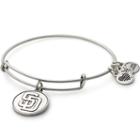 Alex And Ani San Diego Padres  Cap Logo Charm Bangle, Rafaelian Silver Finish