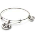 Alex And Ani Arizona Diamondbacks  Primary Logo Charm Bangle, Rafaelian Silver Finish